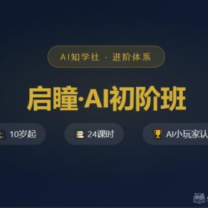 启瞳 · AI初阶班