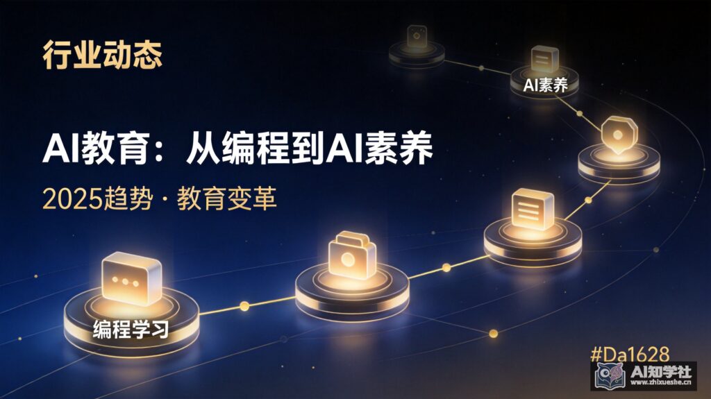 2025年青少年AI教育发展趋势：从编程学习到AI素养培养