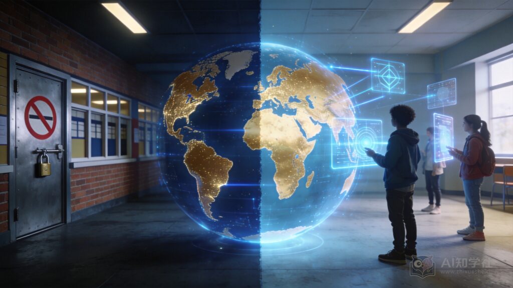 纽约全面禁止课堂用AI！全球教育政策大分裂，中国青少年该怎么选？