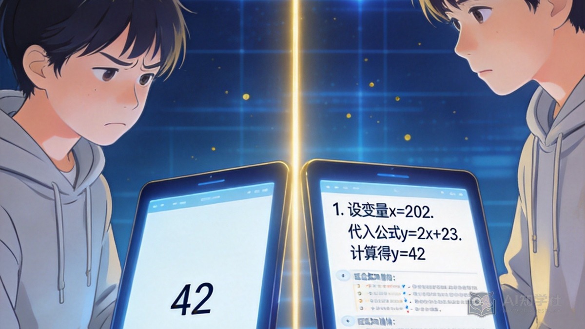 学生使用AI工具学习场景