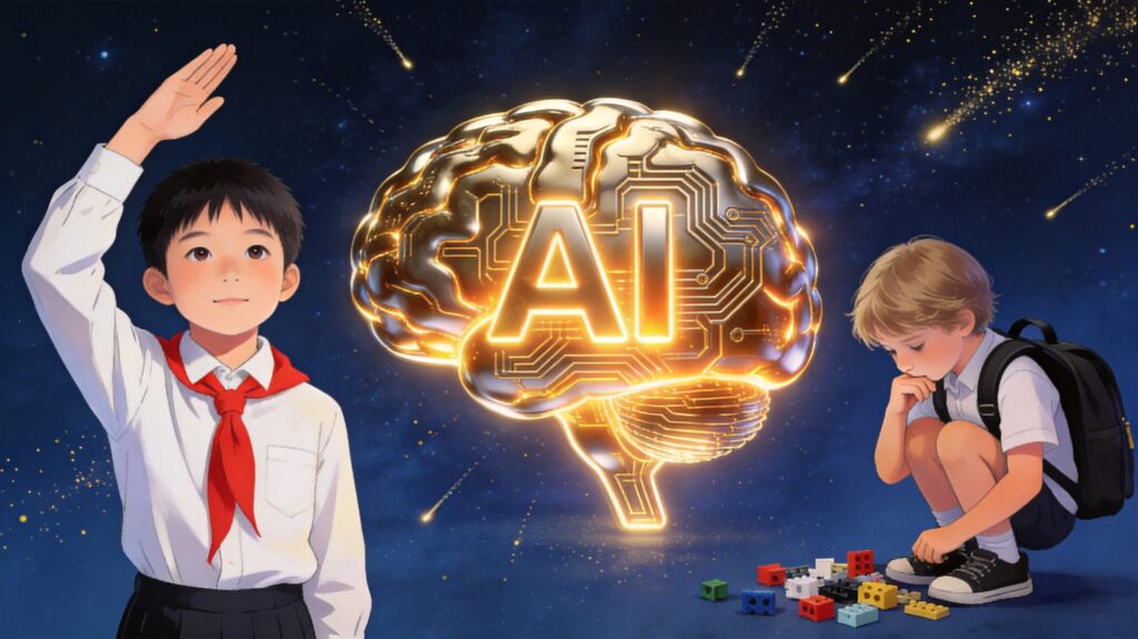 60万学生停用AI一年：纽约踩刹车，中国踩油门，青少年AI教育该听谁的？